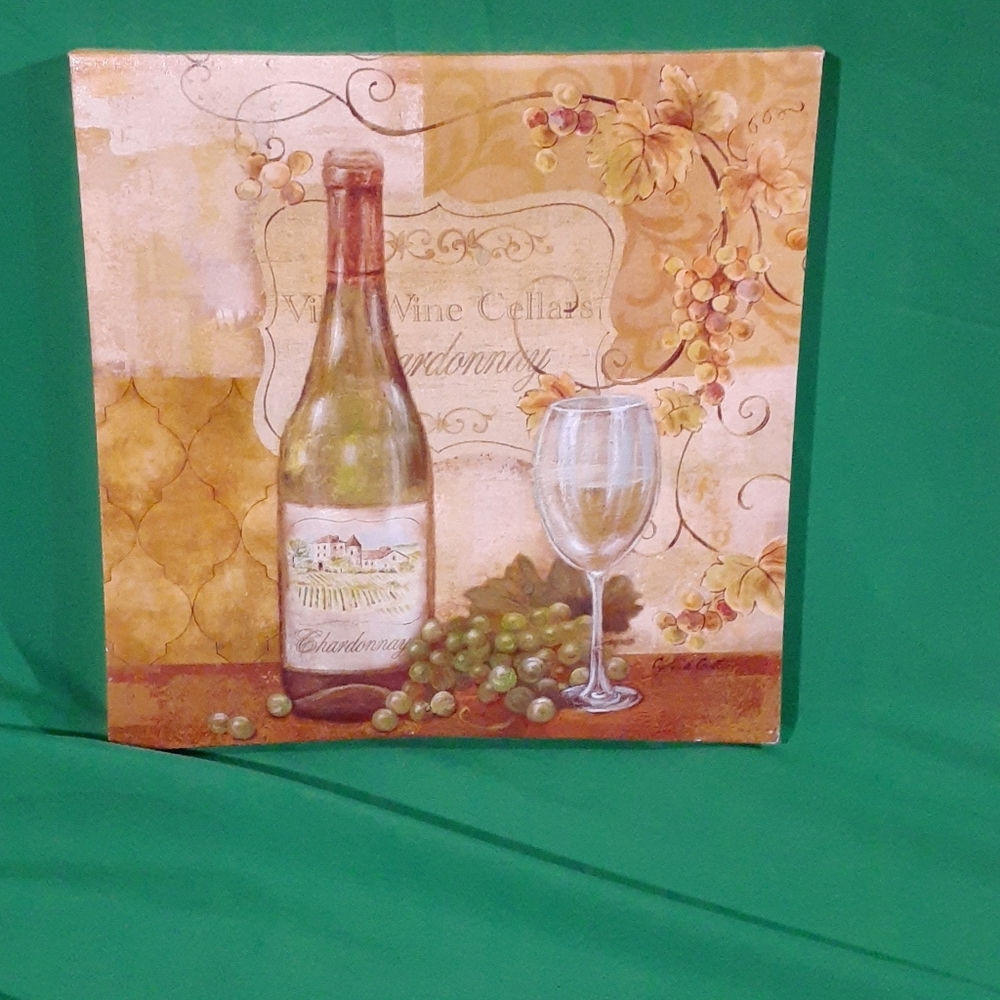 Maison brand wine wall art